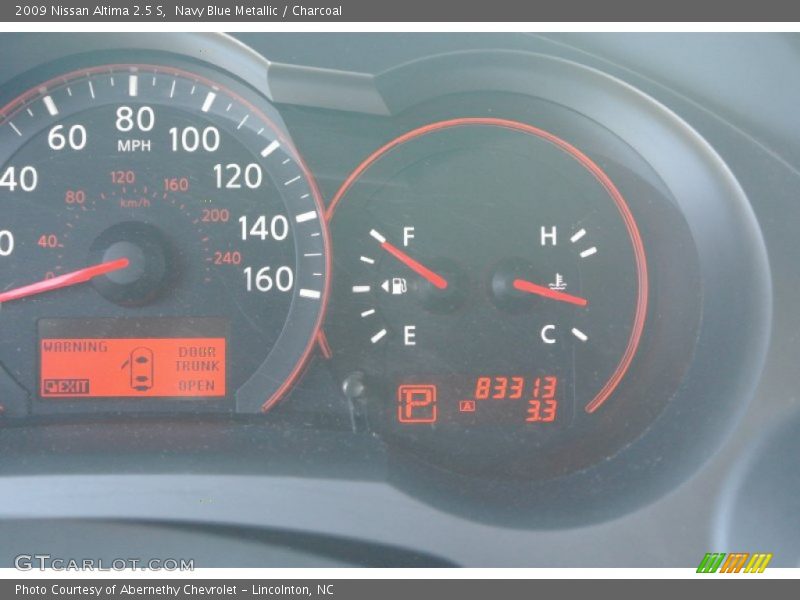 Navy Blue Metallic / Charcoal 2009 Nissan Altima 2.5 S