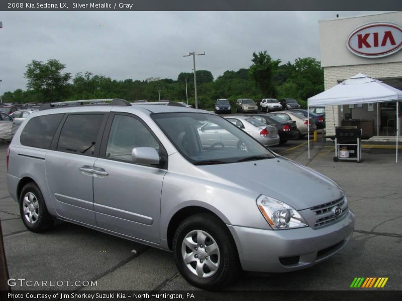 Silver Metallic / Gray 2008 Kia Sedona LX
