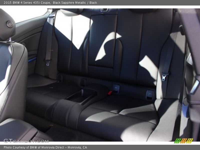 Black Sapphire Metallic / Black 2015 BMW 4 Series 435i Coupe