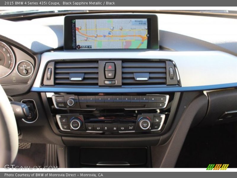 Black Sapphire Metallic / Black 2015 BMW 4 Series 435i Coupe