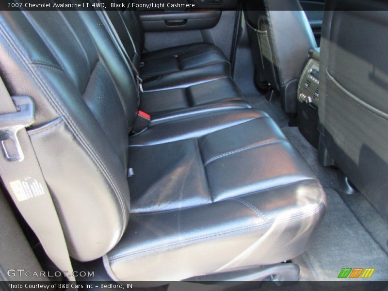 Black / Ebony/Light Cashmere 2007 Chevrolet Avalanche LT 4WD