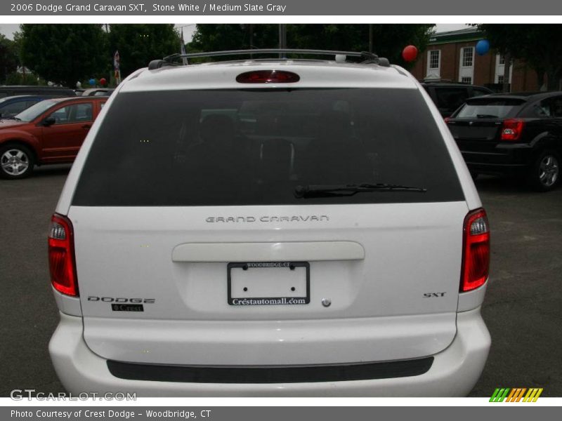 Stone White / Medium Slate Gray 2006 Dodge Grand Caravan SXT