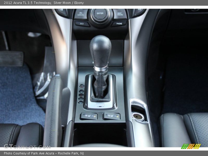Silver Moon / Ebony 2012 Acura TL 3.5 Technology