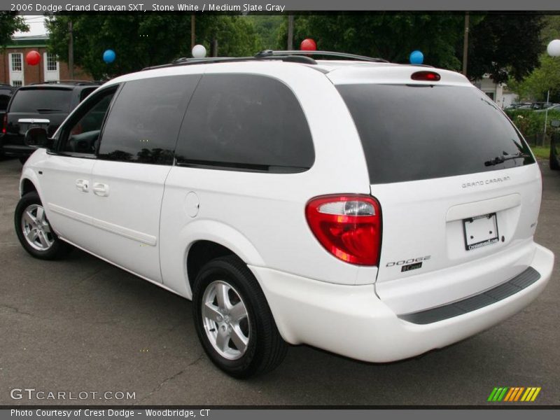Stone White / Medium Slate Gray 2006 Dodge Grand Caravan SXT