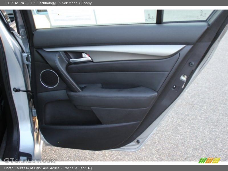 Silver Moon / Ebony 2012 Acura TL 3.5 Technology
