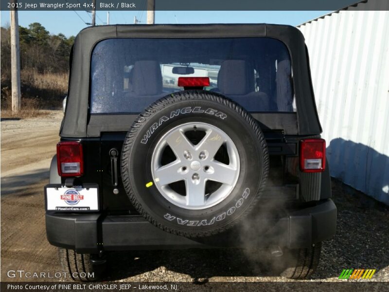 Black / Black 2015 Jeep Wrangler Sport 4x4