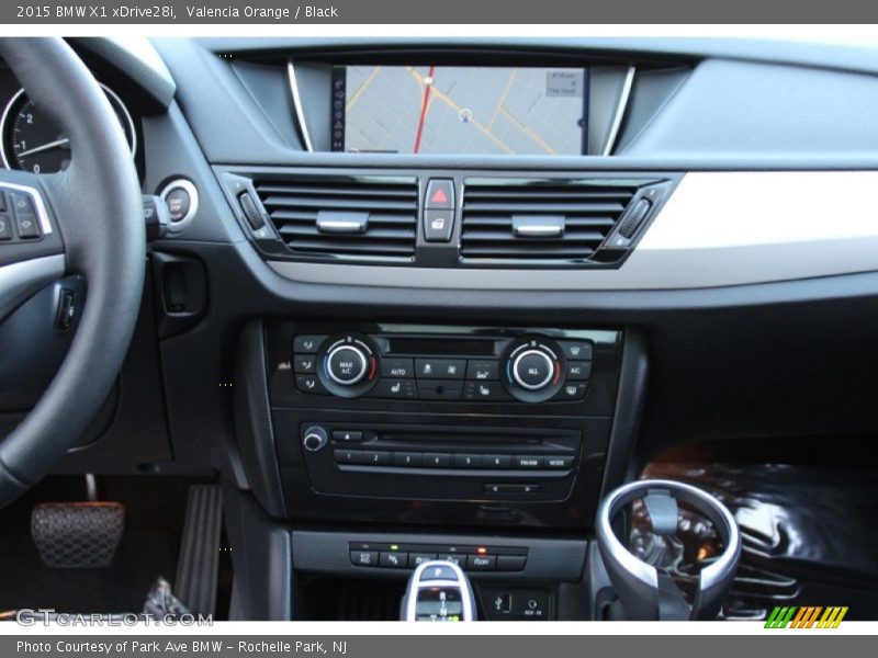 Valencia Orange / Black 2015 BMW X1 xDrive28i