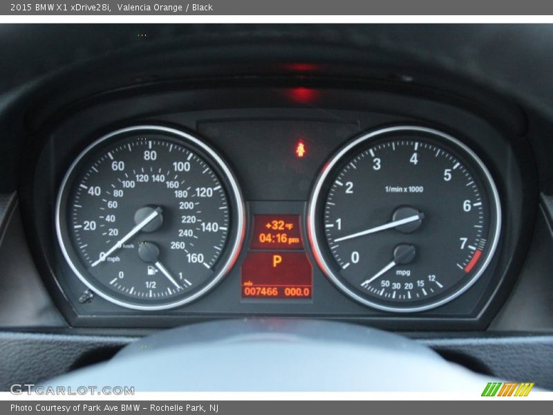 Valencia Orange / Black 2015 BMW X1 xDrive28i