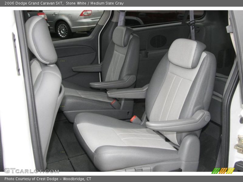 Stone White / Medium Slate Gray 2006 Dodge Grand Caravan SXT