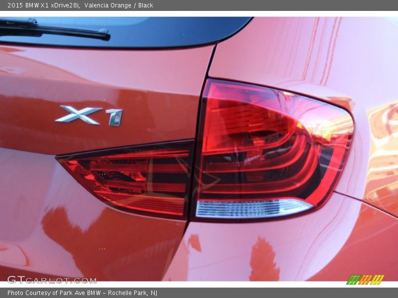 Valencia Orange / Black 2015 BMW X1 xDrive28i