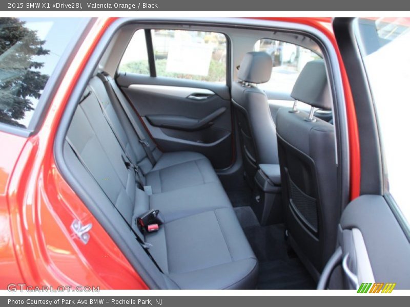 Valencia Orange / Black 2015 BMW X1 xDrive28i