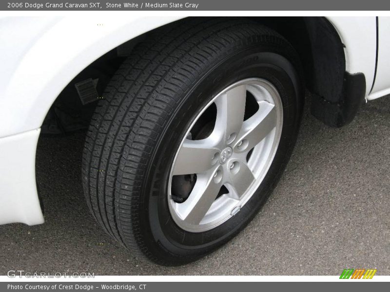 Stone White / Medium Slate Gray 2006 Dodge Grand Caravan SXT