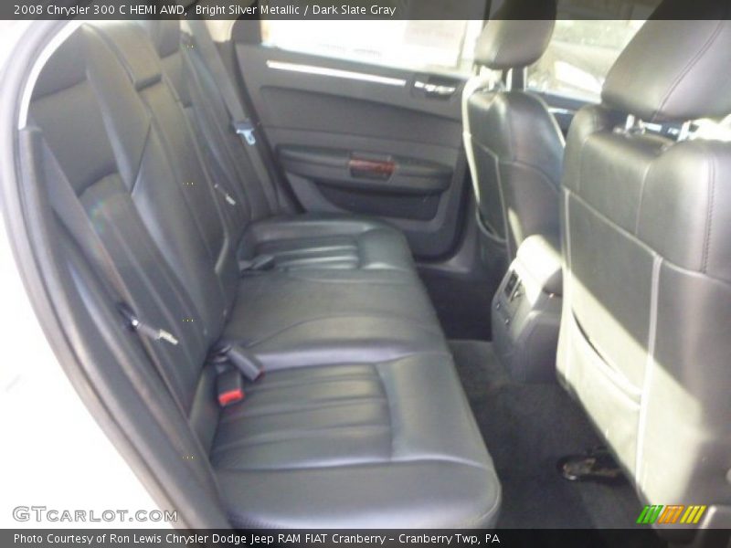 Bright Silver Metallic / Dark Slate Gray 2008 Chrysler 300 C HEMI AWD