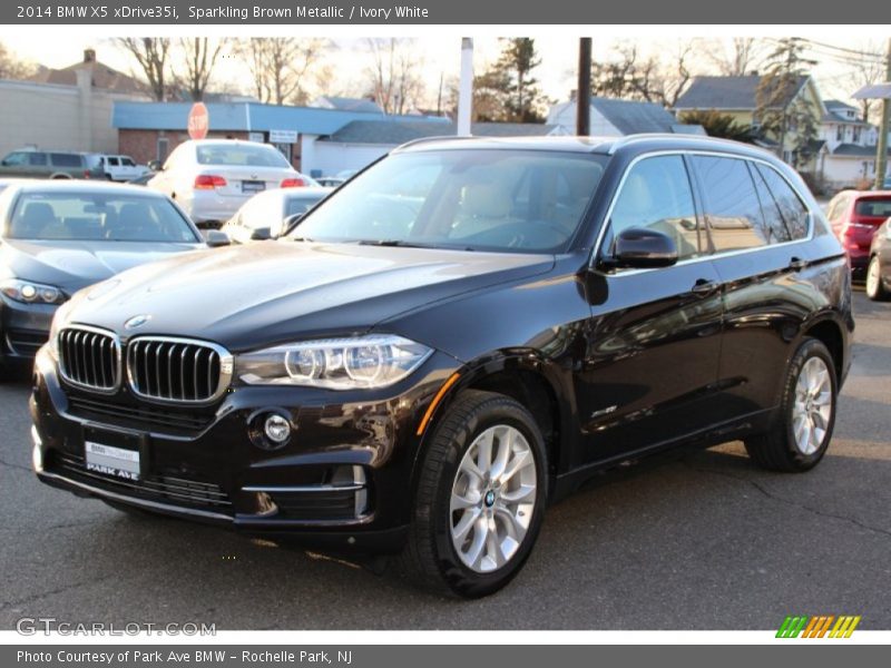 Sparkling Brown Metallic / Ivory White 2014 BMW X5 xDrive35i