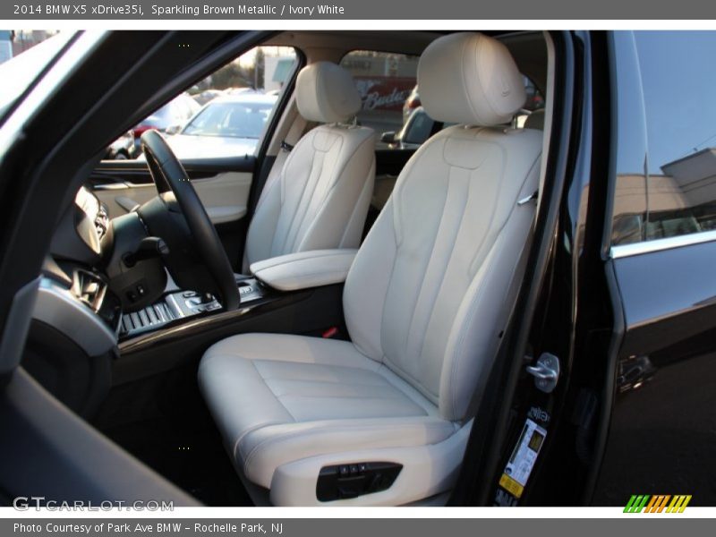 Sparkling Brown Metallic / Ivory White 2014 BMW X5 xDrive35i