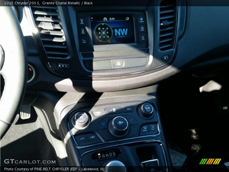 Granite Crystal Metallic / Black 2015 Chrysler 200 S