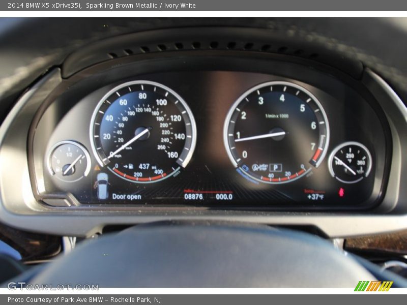 Sparkling Brown Metallic / Ivory White 2014 BMW X5 xDrive35i