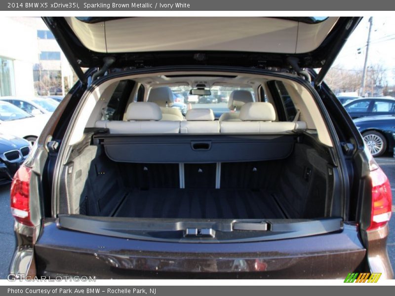 Sparkling Brown Metallic / Ivory White 2014 BMW X5 xDrive35i