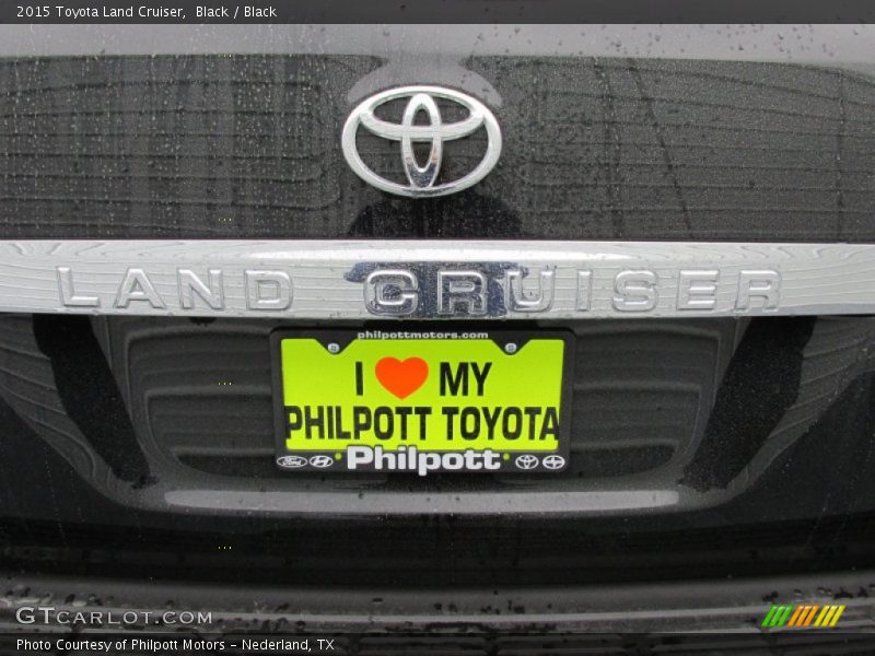 Black / Black 2015 Toyota Land Cruiser