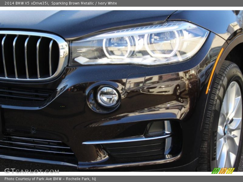 Sparkling Brown Metallic / Ivory White 2014 BMW X5 xDrive35i