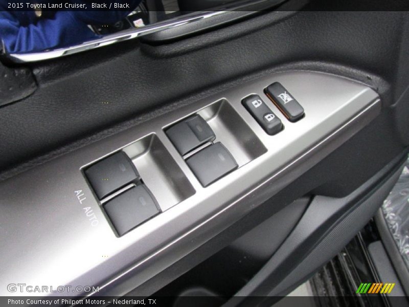 Controls of 2015 Land Cruiser 