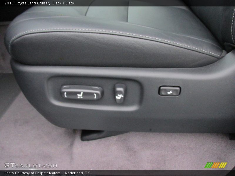 Front Seat of 2015 Land Cruiser 