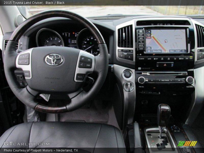 Black / Black 2015 Toyota Land Cruiser