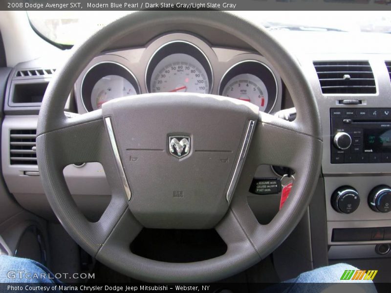 Modern Blue Pearl / Dark Slate Gray/Light Slate Gray 2008 Dodge Avenger SXT