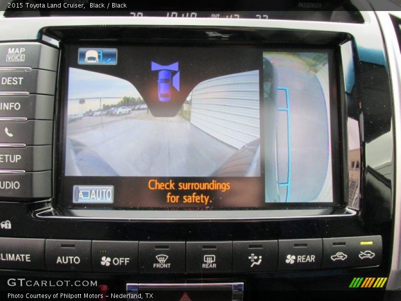 Black / Black 2015 Toyota Land Cruiser
