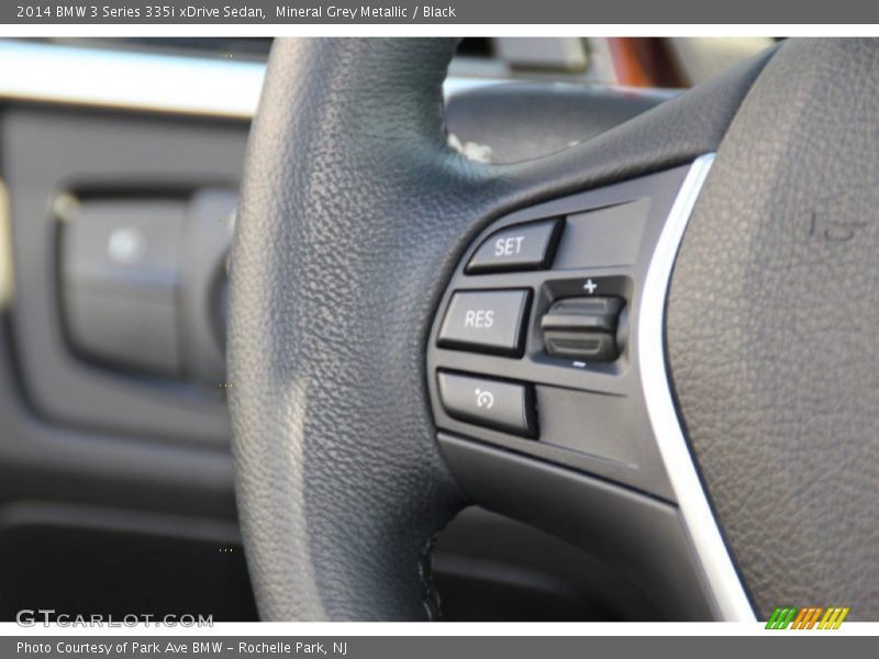 Mineral Grey Metallic / Black 2014 BMW 3 Series 335i xDrive Sedan