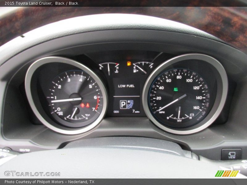  2015 Land Cruiser   Gauges