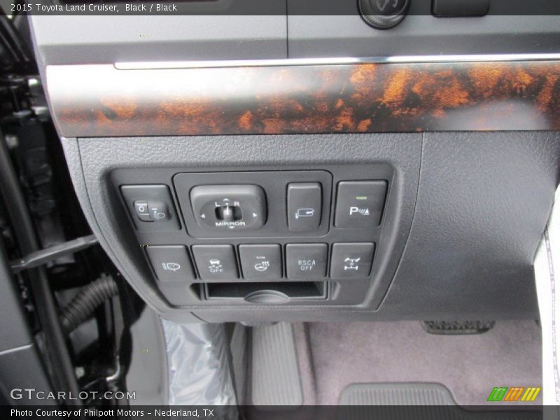 Black / Black 2015 Toyota Land Cruiser