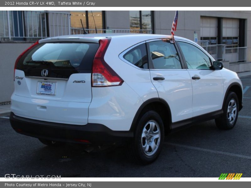 Taffeta White / Gray 2012 Honda CR-V LX 4WD