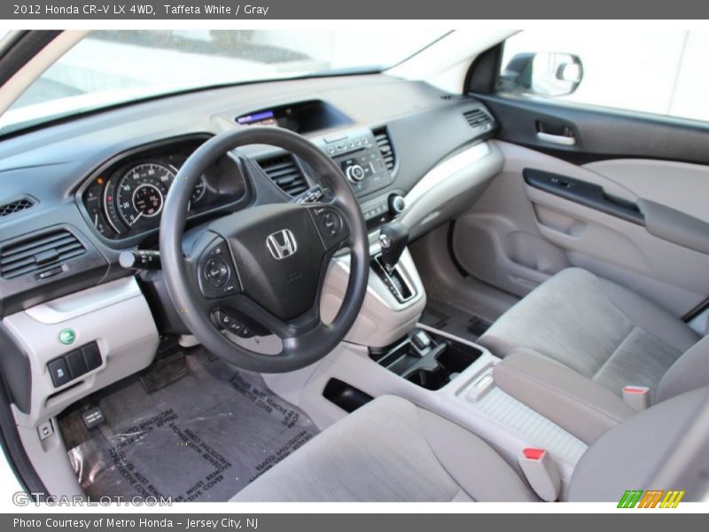  2012 CR-V LX 4WD Gray Interior