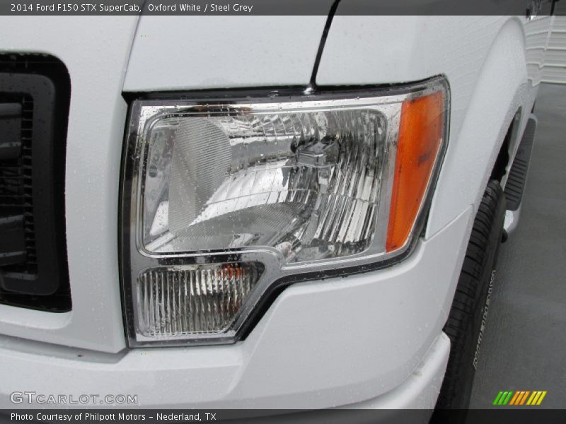 Oxford White / Steel Grey 2014 Ford F150 STX SuperCab