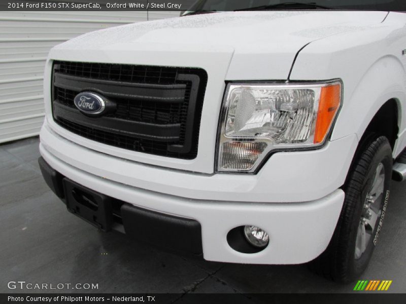 Oxford White / Steel Grey 2014 Ford F150 STX SuperCab