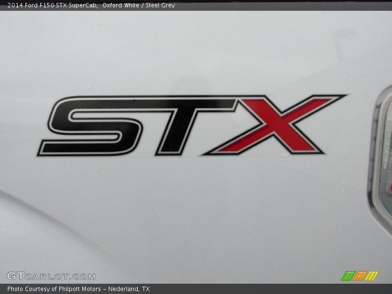 Oxford White / Steel Grey 2014 Ford F150 STX SuperCab