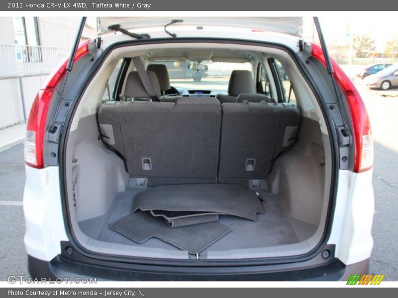 Taffeta White / Gray 2012 Honda CR-V LX 4WD