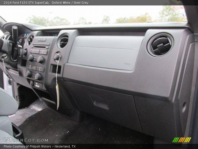 Oxford White / Steel Grey 2014 Ford F150 STX SuperCab