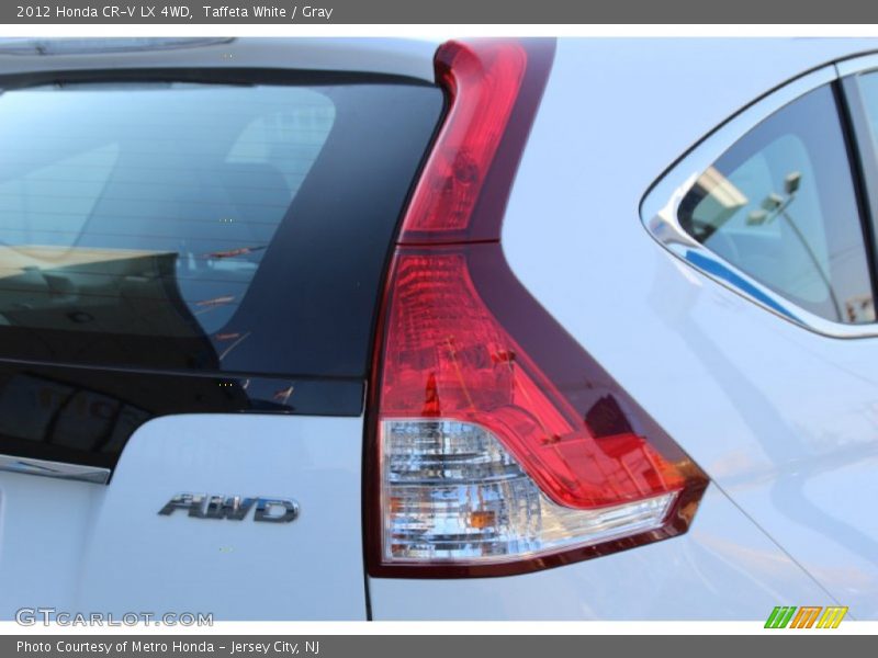 Taffeta White / Gray 2012 Honda CR-V LX 4WD
