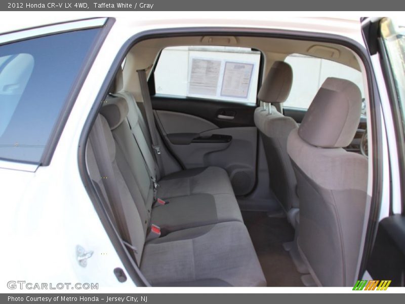 Taffeta White / Gray 2012 Honda CR-V LX 4WD
