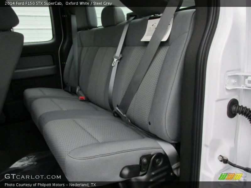 Oxford White / Steel Grey 2014 Ford F150 STX SuperCab