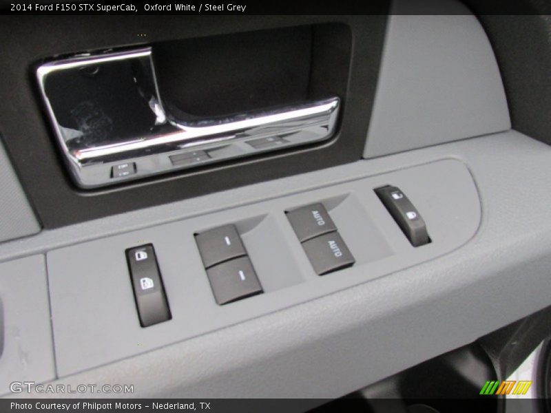 Oxford White / Steel Grey 2014 Ford F150 STX SuperCab