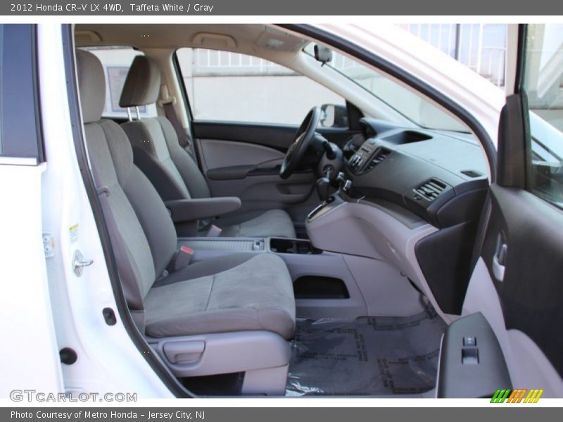 Taffeta White / Gray 2012 Honda CR-V LX 4WD