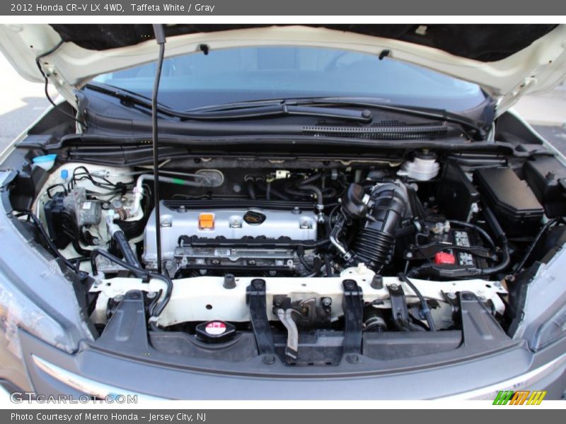 Taffeta White / Gray 2012 Honda CR-V LX 4WD