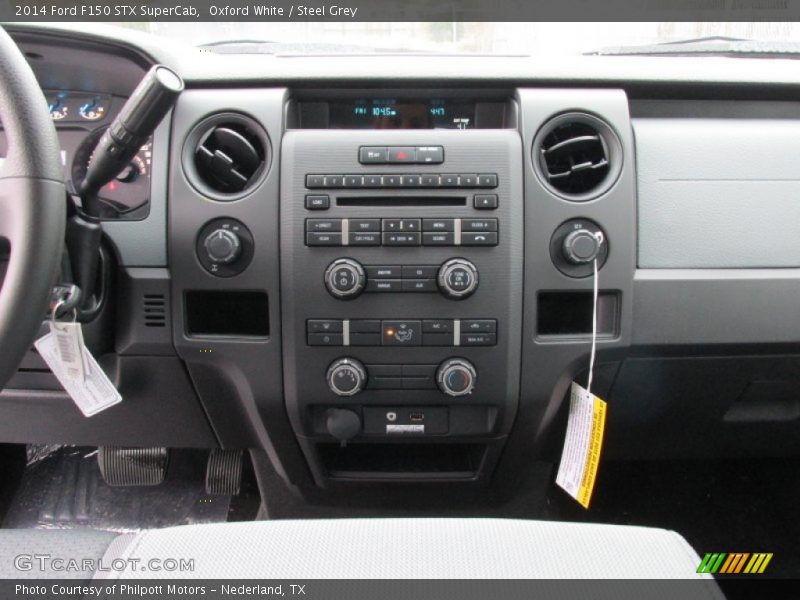 Oxford White / Steel Grey 2014 Ford F150 STX SuperCab