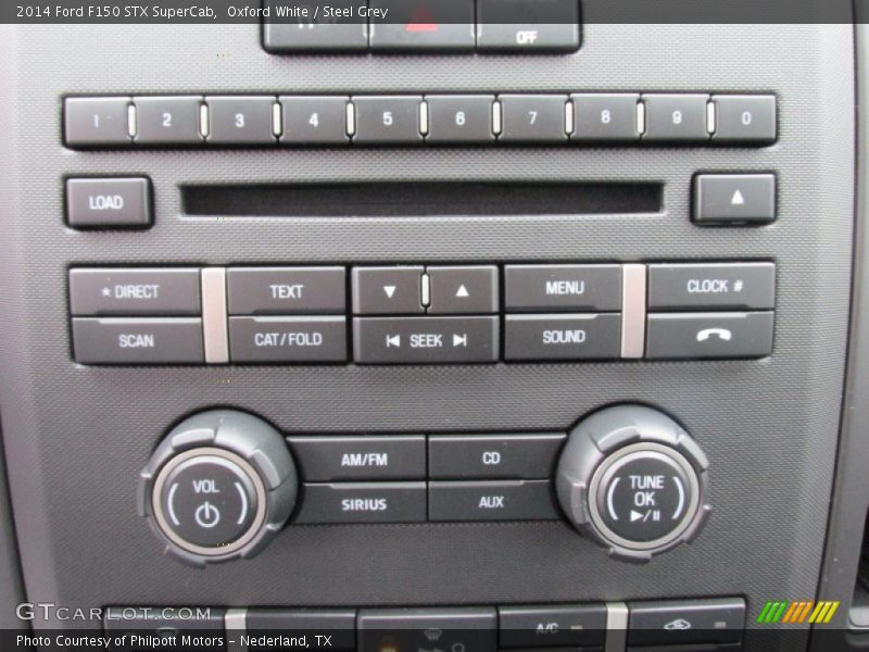 Oxford White / Steel Grey 2014 Ford F150 STX SuperCab