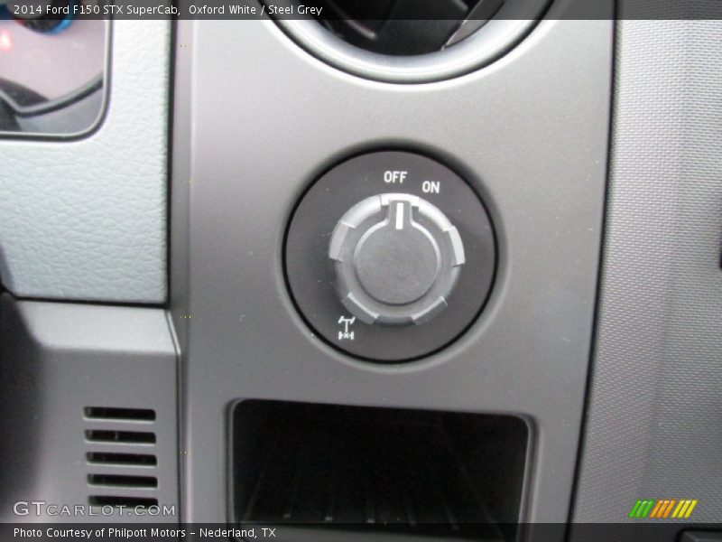 Oxford White / Steel Grey 2014 Ford F150 STX SuperCab