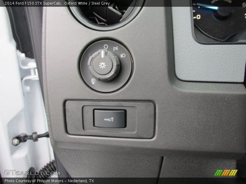 Oxford White / Steel Grey 2014 Ford F150 STX SuperCab