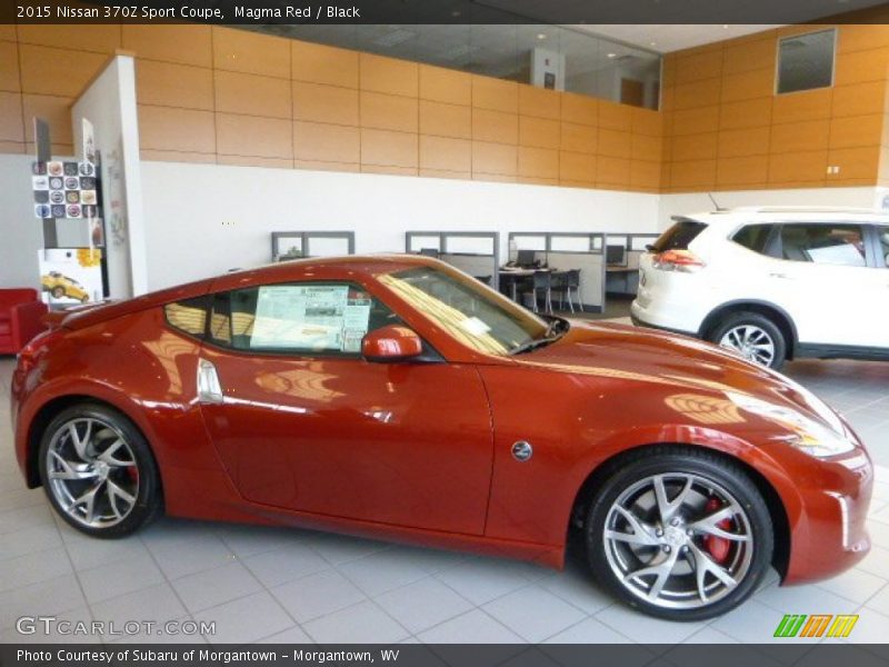  2015 370Z Sport Coupe Magma Red